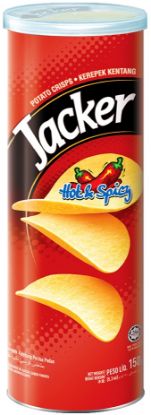 Picture of Jacker Potato Chips - Hot & Spicy 110g