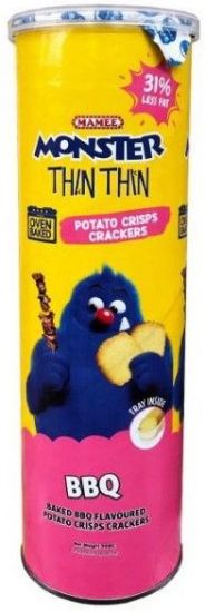 Picture of Mamee Snack - Monster Thin Thin Potato Chips - BBQ 100g