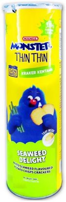 Picture of Mamee Snack - Monster Thin Thin Potato Chips - Seaweed 100g