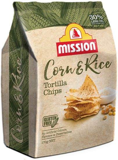Picture of Mission Snack - Chips Corn & Ricemeal 170g