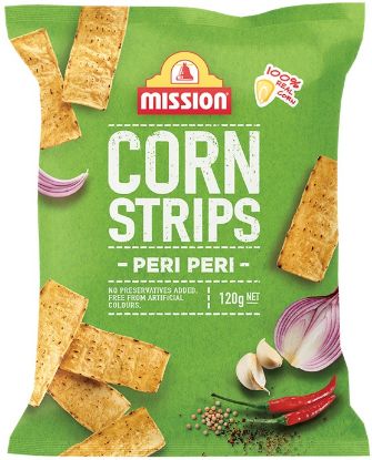 Picture of Mission Snack - Corn Strips Peri Peri 120g
