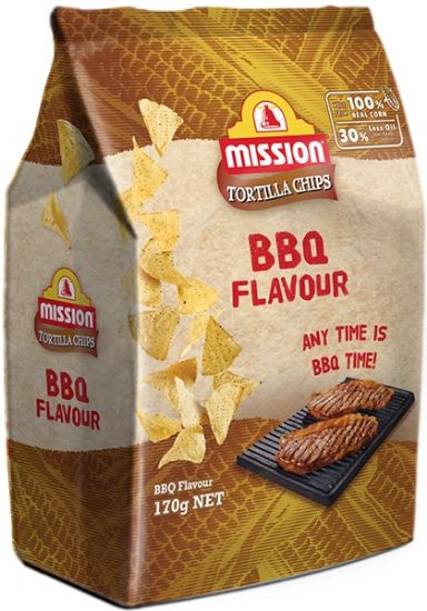 Picture of Mission Snack - Tortilla Chips BBQ 170g