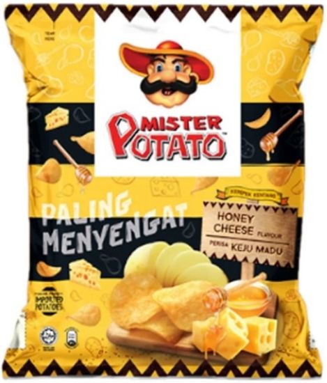 Picture of Mister Potato Crisps Honey Cheese 60g