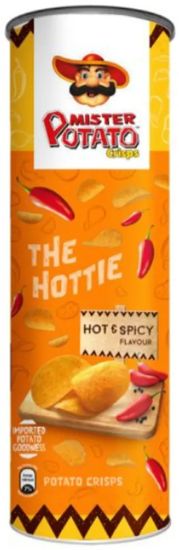 Picture of Mister Potato Crisps Hot & Spicy 125g