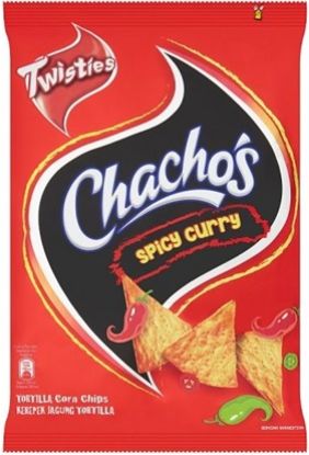 Picture of Twisties Chacho Corn Chips - Spicy Curry 70g