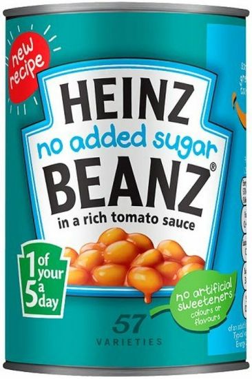 Picture of Heinz Baked Beans - No Sugar Added 415g