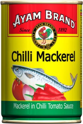 Picture of Ayam Brand Canned - Mackerel In Chilli Tomato Sauce 425g