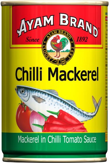 Picture of Ayam Brand Canned - Mackerel In Chilli Tomato Sauce 425g
