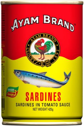 Picture of Ayam Brand Canned - Sardines In Tomato Sauce 425g