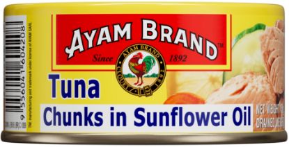 Picture of Ayam Brand Canned - Tuna Chunk In Sunflower Oil 150g
