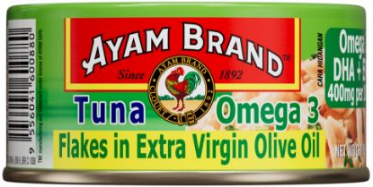 Picture of Ayam Brand Canned - Tuna Flakes In Olive Oil - Omega3 150g