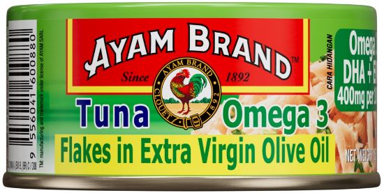 Picture of Ayam Brand Canned - Tuna Flakes In Olive Oil - Omega3 150g