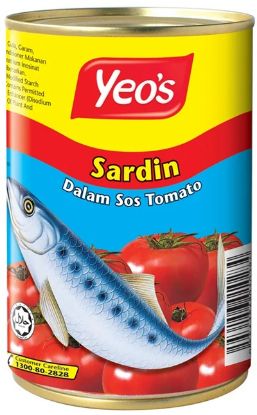 Picture of Yeo Can - Sardine In Tomato 425g