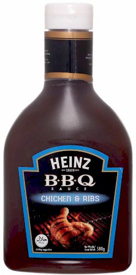 Picture of Heinz BBQ Sauce - Chicken & Ribs 580g