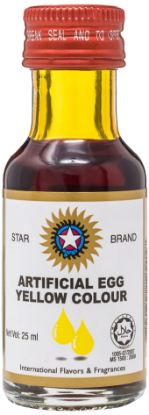 Picture of Star Brand Food Flavouring - Egg Yellow 25ml