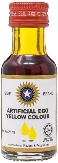 Picture of Star Brand Food Flavouring - Egg Yellow 25ml