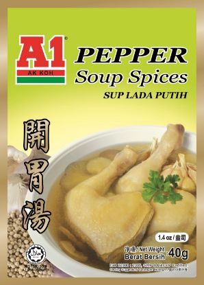 Picture of A1 Soup - Pepper Spices Soup 40g