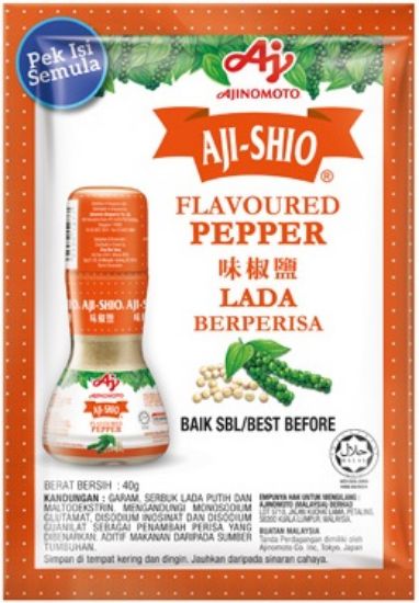 Picture of Aji Shio Flavoured Pepper Refill 40g