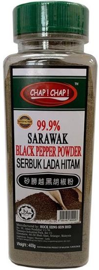 Picture of Chap Chap Sarawak Pepper - Black Powder 400g