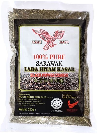 Picture of Eagle Sarawak Pepper - Black Coarse 250g