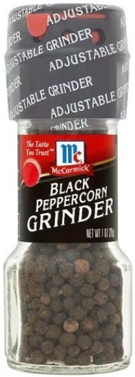 Picture of McCormick Seasoning - Black Pepper Corn 28g