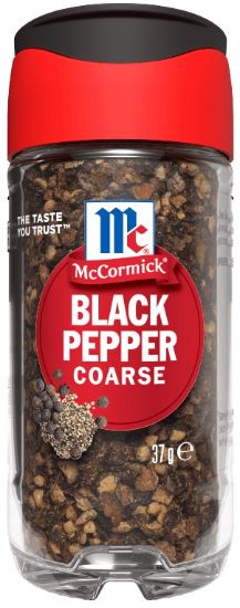 Picture of McCormick Seasoning - Black Pepper Coarse 37g