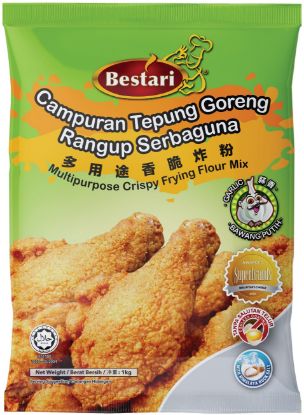 Picture of Bestari Fried Chicken Coating - Garlic 1kg