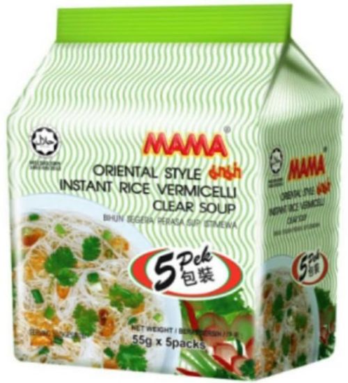 Picture of Mama Rice Vermicelli Clear Soup 5 x 55g