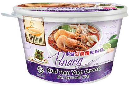 Picture of Mykuali Bowl Rice Vermicelli - Red Tom Yum Goong 90g