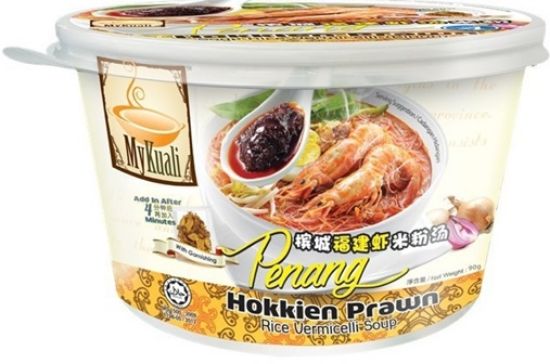 Picture of Mykuali Bowl Rice Vermicelli - Hokkien Prawn 90g