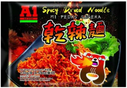 Picture of A1 Noodle Instant - Noodle Dried Spicy 130g