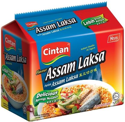 Picture of Cintan Instant Noodle - Asam Laksa 5 x 76g