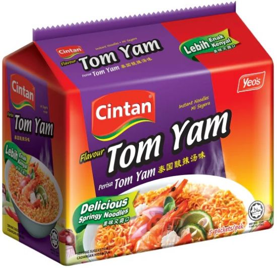 Picture of Cintan Instant Noodle - Tom Yam 5 x 73g