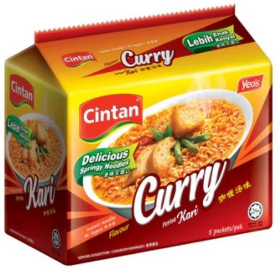 Picture of Cintan Instant Noodles - Curry 5 x 76g