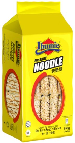 Picture of Ibumie Plain Instant Noodle 10 x 65g