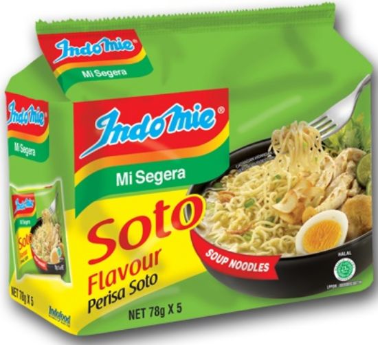 Picture of Indomie Instant Soup Noodle - Soto 5 x 78g