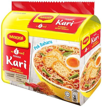 Picture of Maggi Big Curry Noodles 5 x 106g