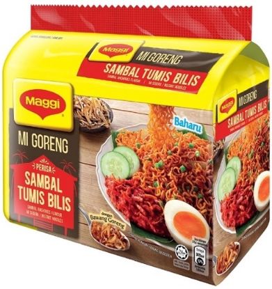 Picture of Maggi Mi Goreng - Sambal Anchovy 5 x 75g