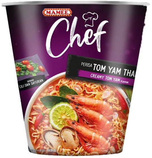 Picture of Mamee Noodle - Chef Cup Creamy Tom Yam Thai 72g