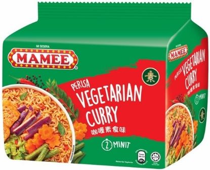 Picture of Mamee Noodle - Premium Mi Tarik Vegetarian Curry 5 x 78g