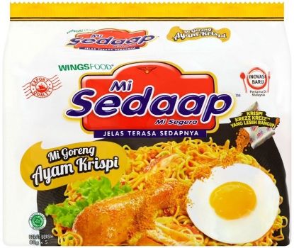 Picture of Mi Sedaap Fried Instant Noodle Crispy Chicken 5 x 88g