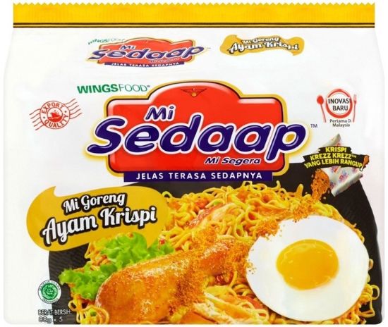 Picture of Mi Sedaap Fried Instant Noodle Crispy Chicken 5 x 88g