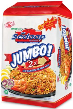 Picture of Mi Sedaap Fried Instant Noodle Jumbo 4 x 139g