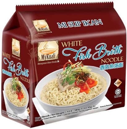 Picture of Mykuali Noodle - Fish Broth Noodle 4 x 95g