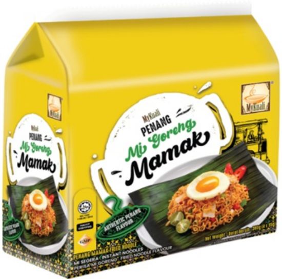Picture of Mykuali Noodle - Fried Noodle Mamak 4 x 95g