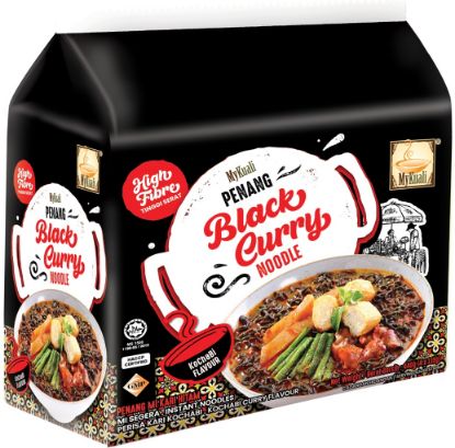 Picture of Mykuali Noodle - Penang Black Curry 4 x 110g