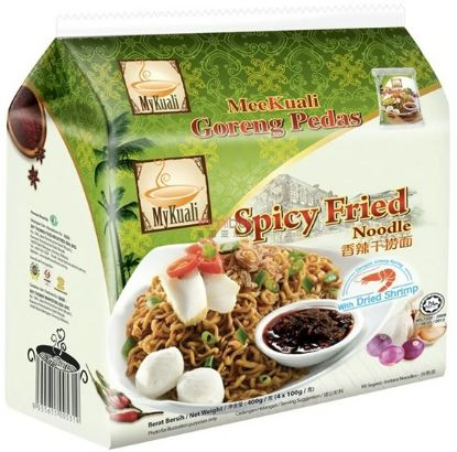 Picture of Mykuali Noodle - Spicy Fried Noodle With Dried Shrimp 4 x 100g