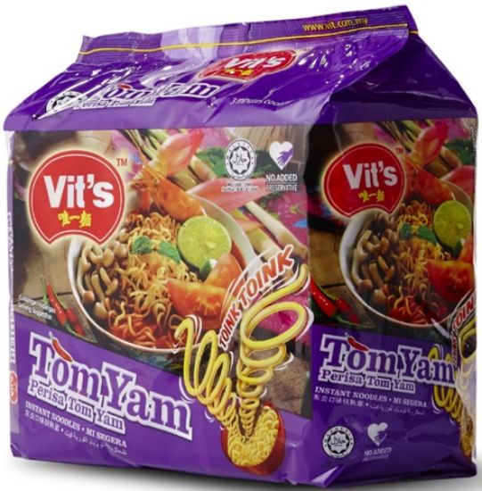 Picture of Vit Instant Noodle - Tom Yam 5 x 78g