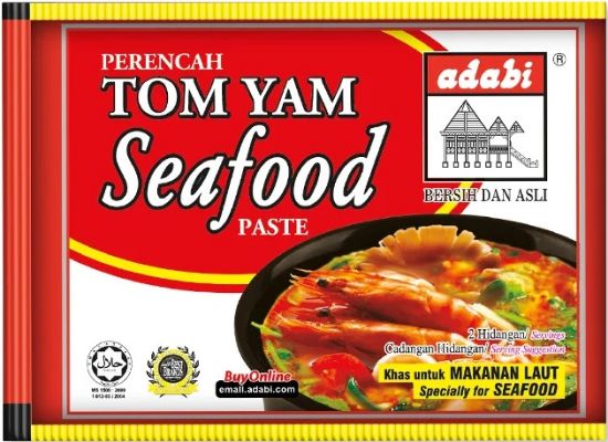 Picture of Adabi Paste - Seafood Tom Yam 40g