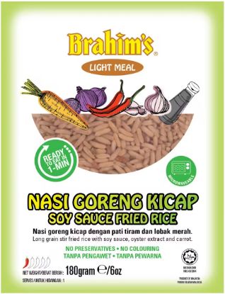 Picture of Brahim Light Meal - Instant Soy Sauce Fried Rice 180g